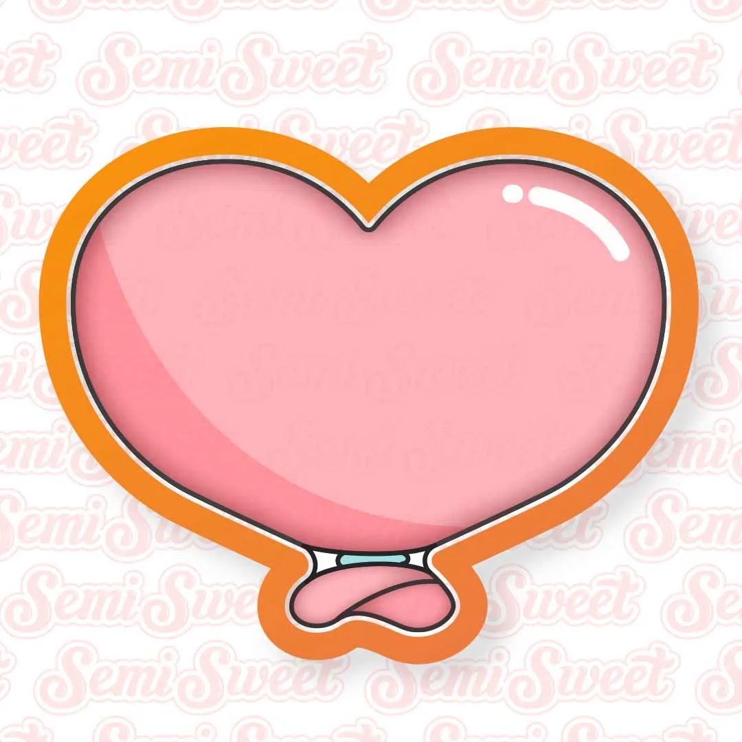 Heart Balloon Cookie Cutter