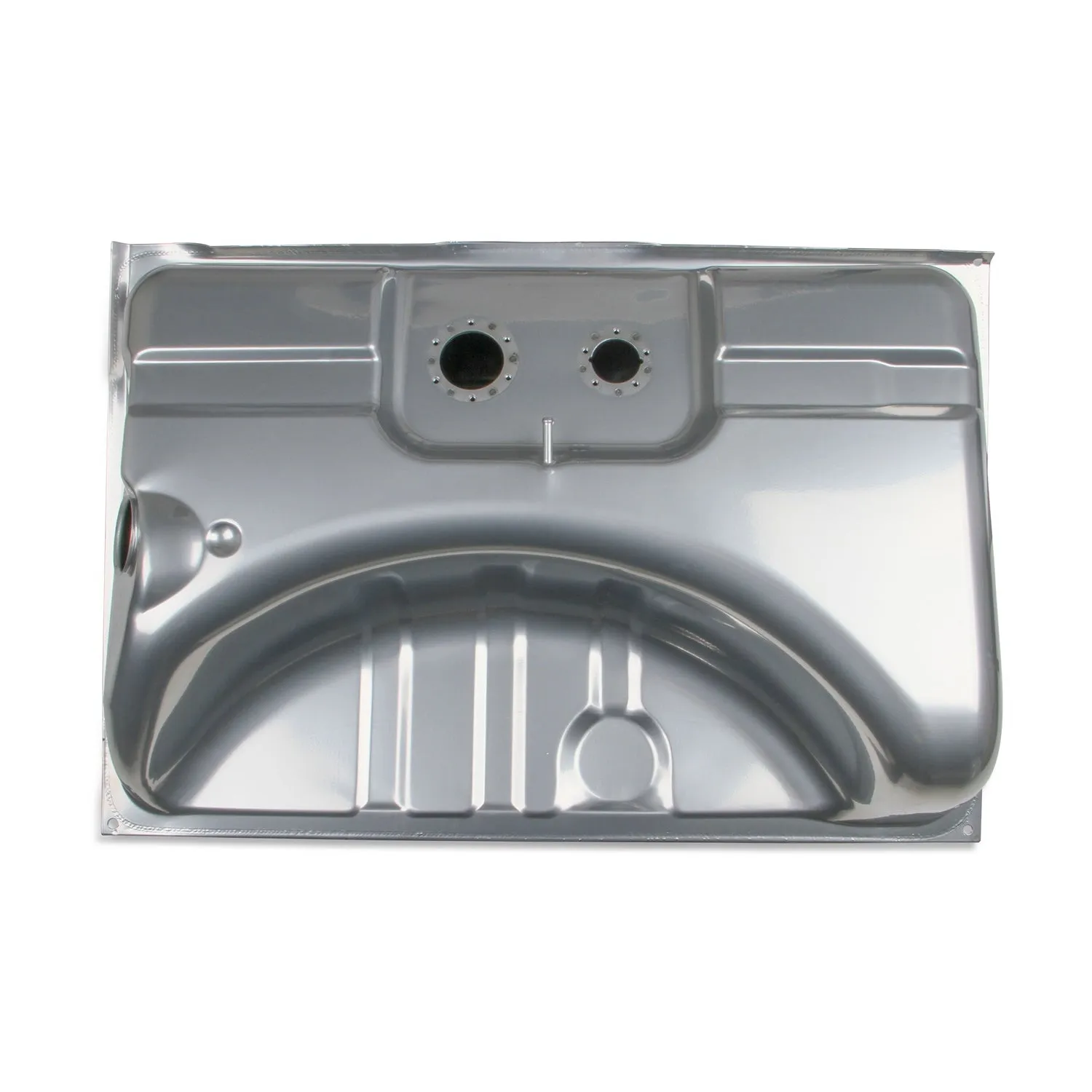 Holley Sniper EFI Sniper EFI Fuel Tank - 16 Gallon - 255 lph Pump - 1/4 in NPT Outlet - 1/4 in NPT Return - Silver - Mopar A-Body 1970-76