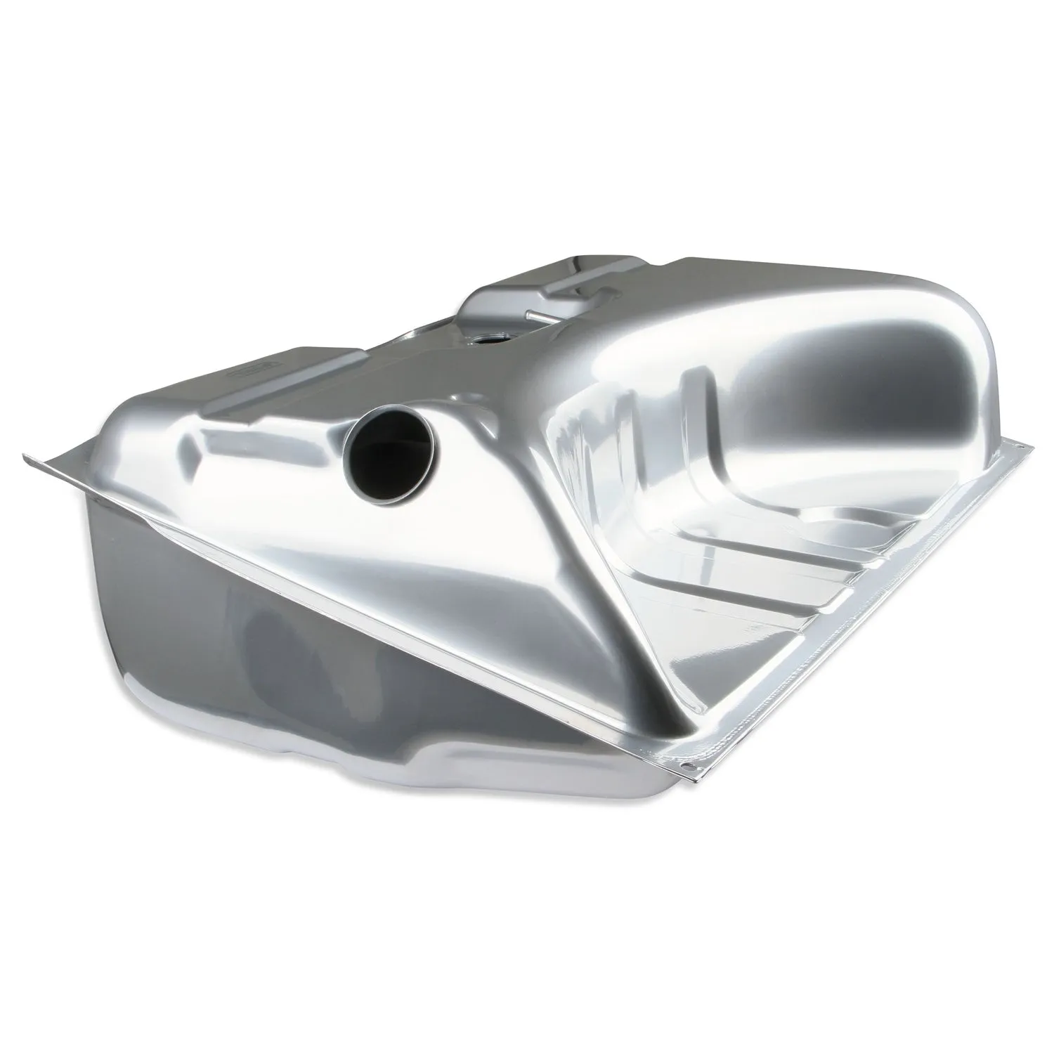 Holley Sniper EFI Sniper EFI Fuel Tank - 16 Gallon - 255 lph Pump - 1/4 in NPT Outlet - 1/4 in NPT Return - Silver - Mopar A-Body 1970-76