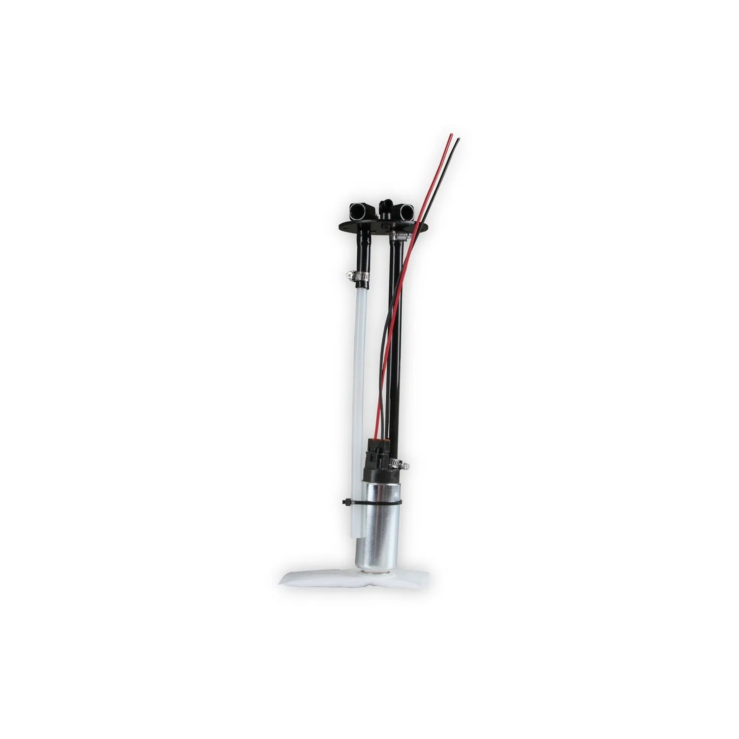 Holley Sniper EFI Sniper EFI Fuel Tank - 16 Gallon - 255 lph Pump - 1/4 in NPT Outlet - 1/4 in NPT Return - Silver - Mopar A-Body 1970-76