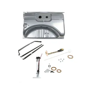 Holley Sniper EFI Sniper EFI Fuel Tank - 16 Gallon - 255 lph Pump - 1/4 in NPT Outlet - 1/4 in NPT Return - Silver - Mopar A-Body 1970-76
