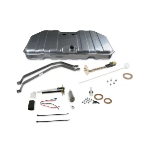 Holley Sniper EFI Sniper EFI Fuel Tank - 18 Gallon - 400 lph Pump - 1/4 in NPT Outlet - 1/4 in NPT Return - Sending Unit - Silver - GM F-Body 1967-68