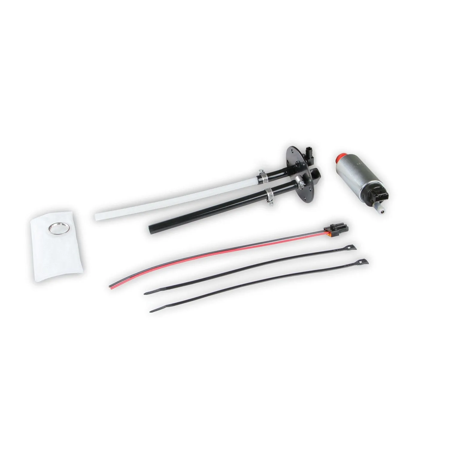 Holley Sniper EFI Sniper EFI Fuel Tank - 19 gal - 255 lph Pump - 1/4 in NPT Outlet - 1/4 in NPT Return - Sending Unit - Silver - Mopar B-Body 1966-67