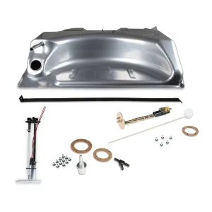 Holley Sniper EFI Sniper EFI Fuel Tank - 19 gal - 255 lph Pump - 1/4 in NPT Outlet - 1/4 in NPT Return - Sending Unit - Silver - Mopar B-Body 1966-67