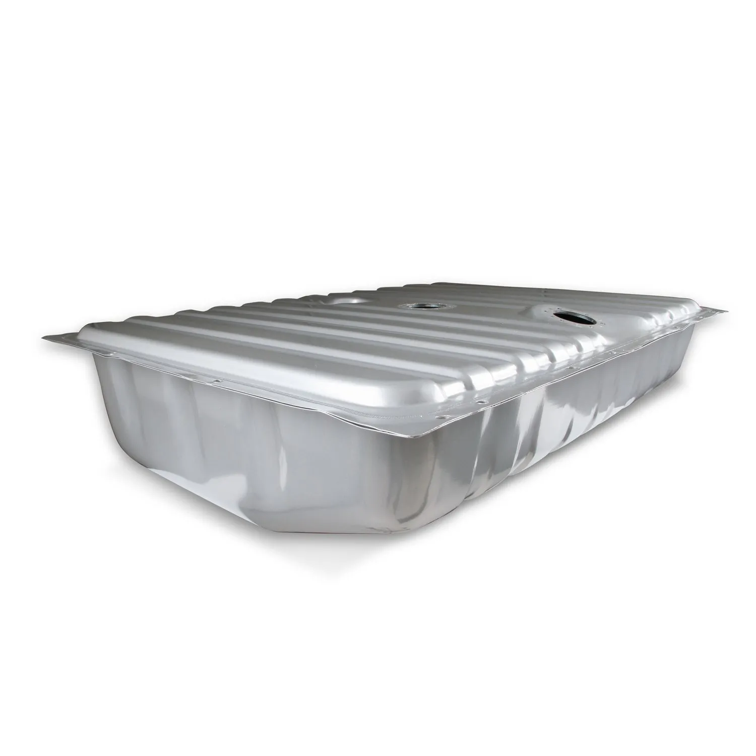 Holley Sniper EFI Sniper EFI Fuel Tank - 400 lph - 1/4 in NPT Outlet - 1/4 in NPT Return Port - Sending Unit - Silver - Ford Mustang 1964-68