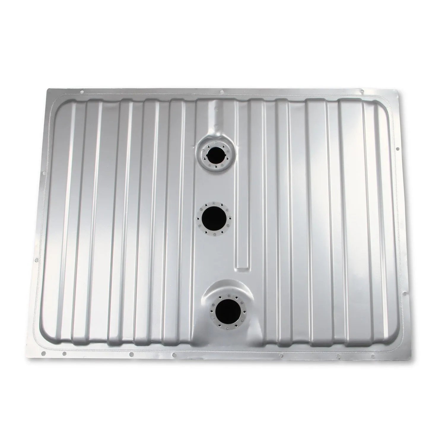 Holley Sniper EFI Sniper EFI Fuel Tank - 400 lph - 1/4 in NPT Outlet - 1/4 in NPT Return Port - Sending Unit - Silver - Ford Mustang 1964-68