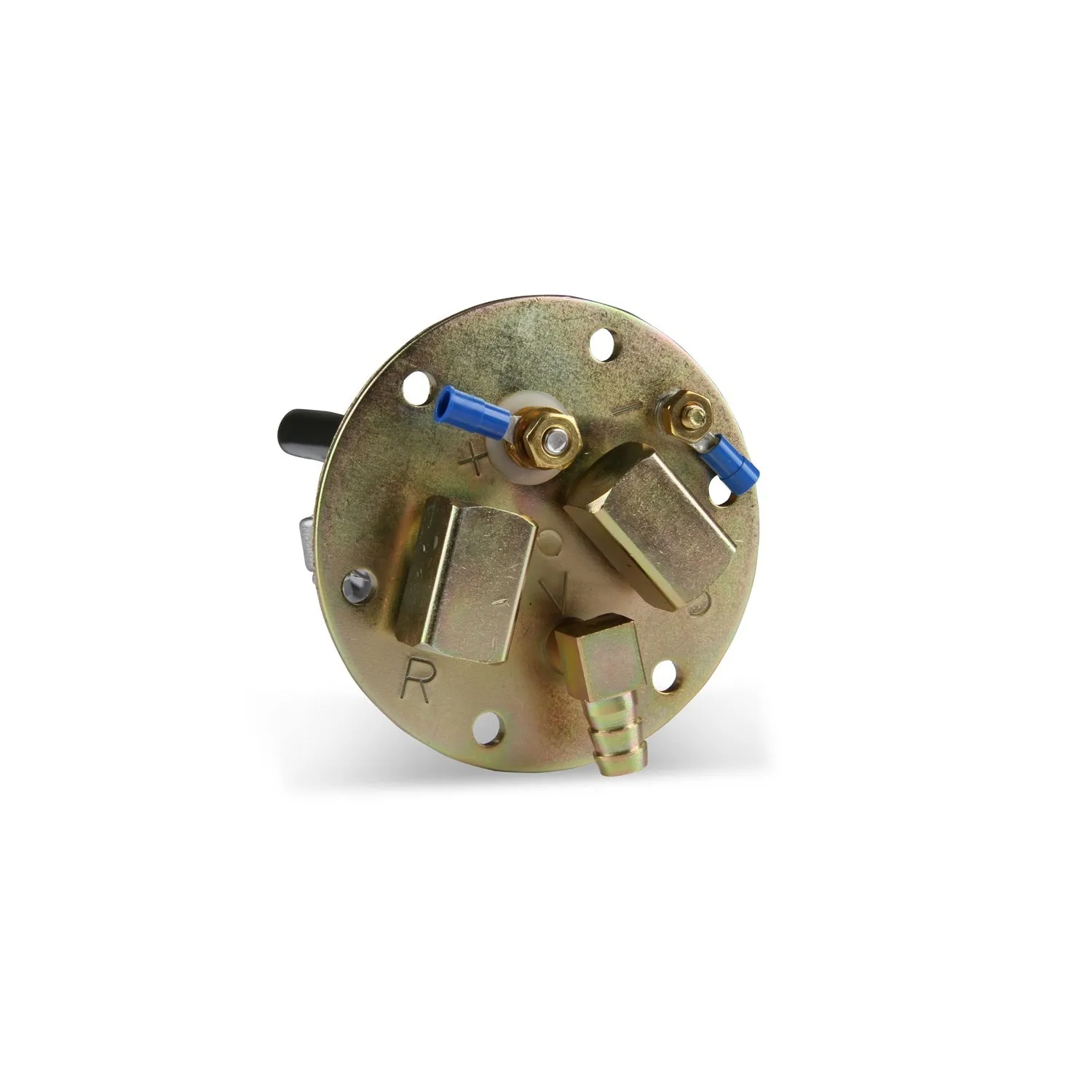Holley Sniper EFI Sniper EFI Fuel Tank - 400 lph - 1/4 in NPT Outlet - 1/4 in NPT Return Port - Sending Unit - Silver - Ford Mustang 1964-68