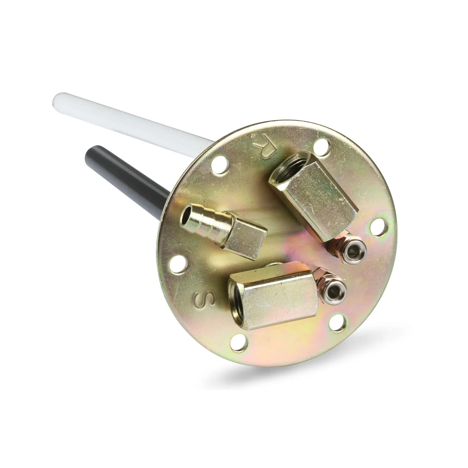 Holley Sniper EFI Sniper Fuel Tank - 18 Gallon - 255 lph Pump - 1/4 in NPT Outlet/Return - Silver - GM Fullsize Truck 1967-72