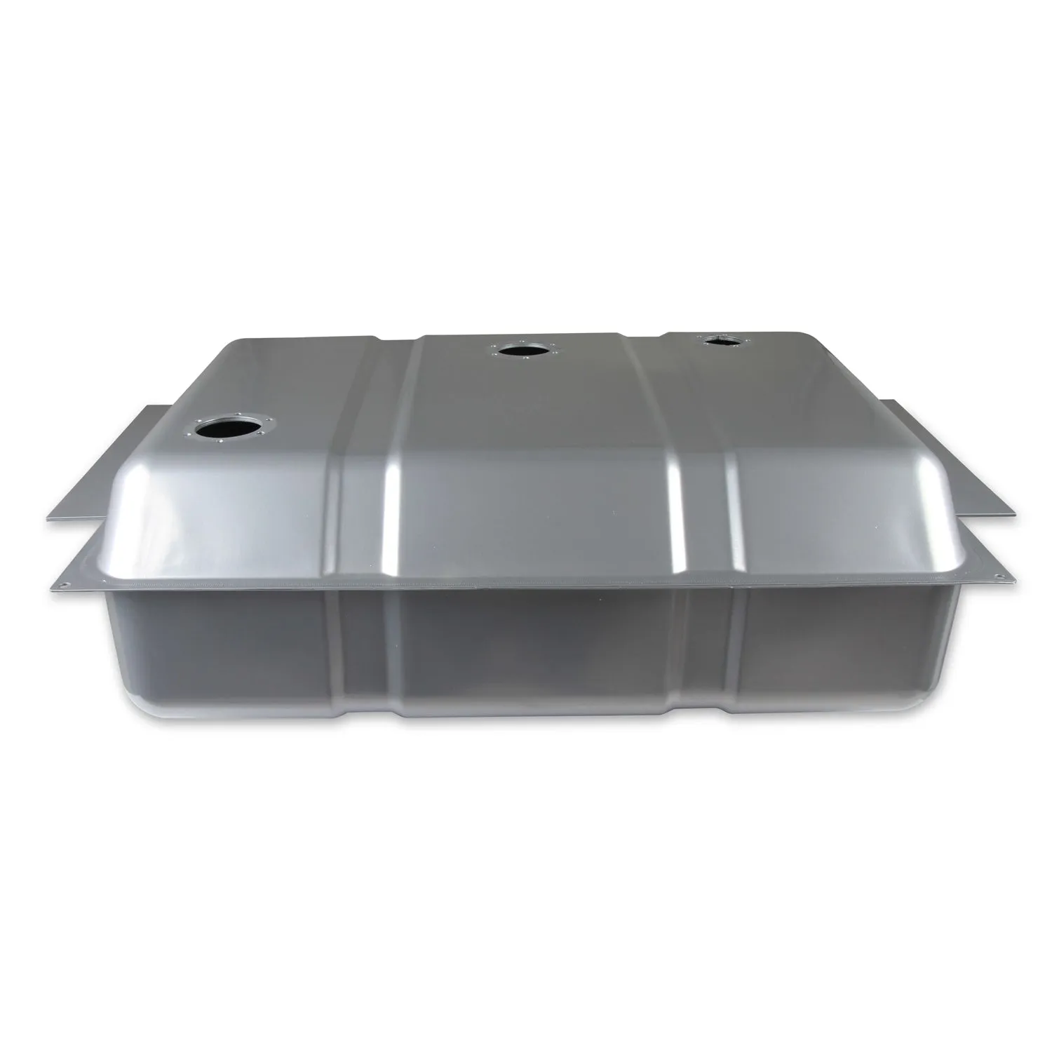 Holley Sniper EFI Sniper Fuel Tank - 18 Gallon - 255 lph Pump - 1/4 in NPT Outlet/Return - Silver - GM Fullsize Truck 1967-72