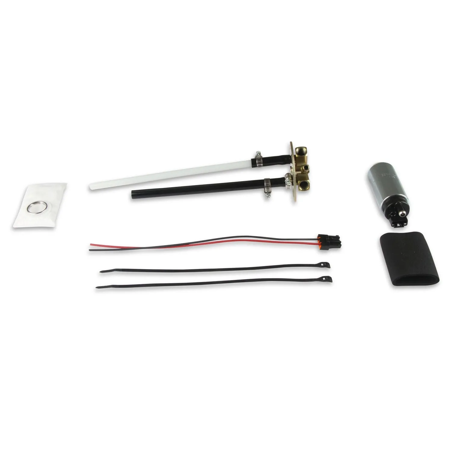 Holley Sniper EFI Sniper Fuel Tank - 18 Gallon - 255 lph Pump - 1/4 in NPT Outlet/Return - Silver - GM Fullsize Truck 1967-72