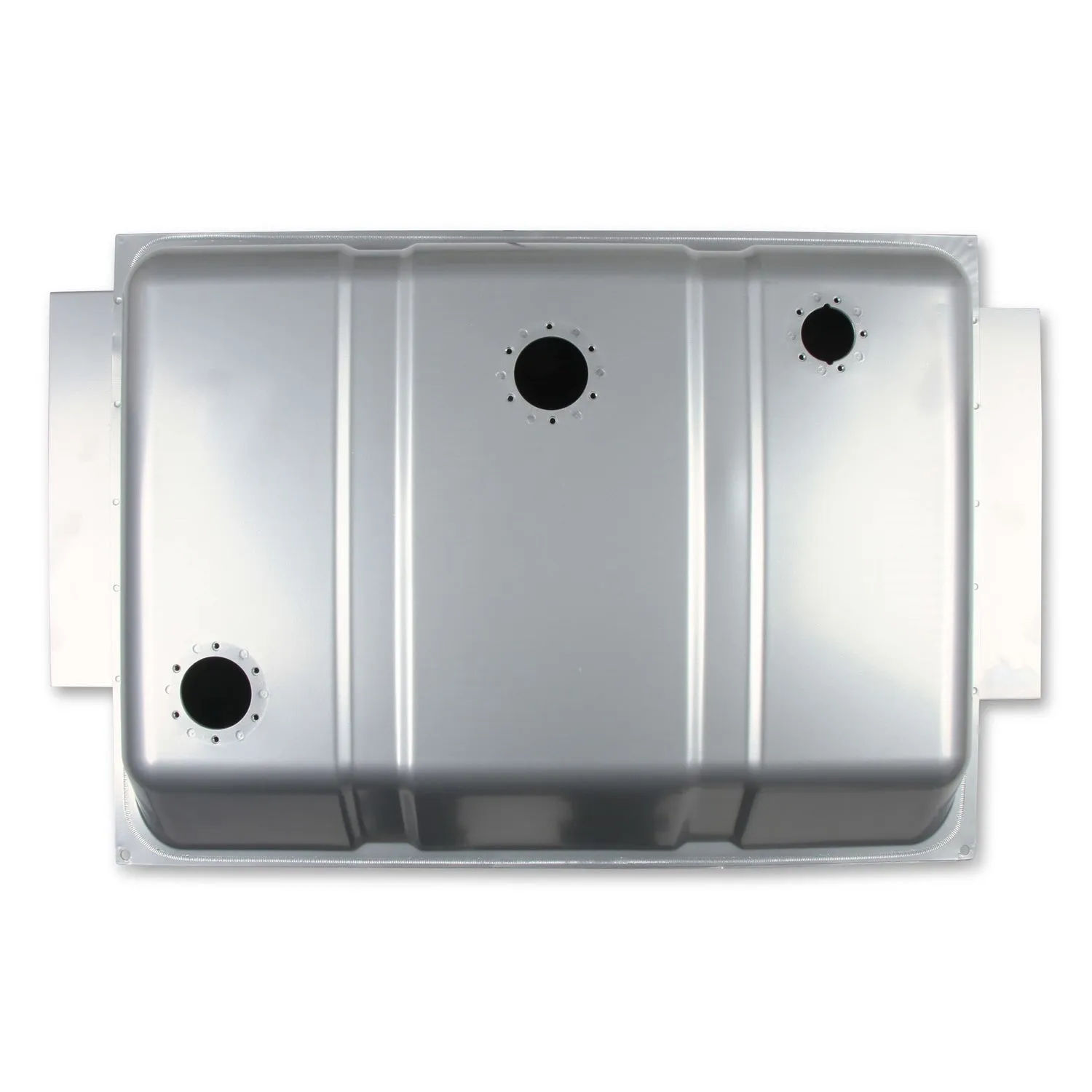 Holley Sniper EFI Sniper Fuel Tank - 18 Gallon - 255 lph Pump - 1/4 in NPT Outlet/Return - Silver - GM Fullsize Truck 1967-72