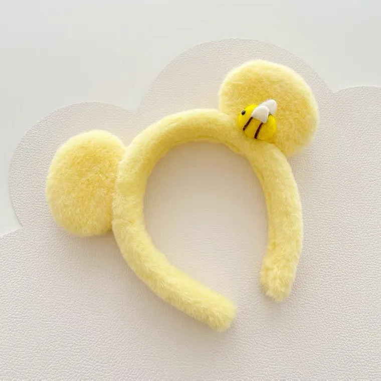 Honey Bear with Bee Winnie the Pooh Headband Lolita Make Up Clean Face