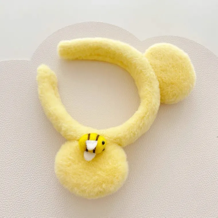 Honey Bear with Bee Winnie the Pooh Headband Lolita Make Up Clean Face