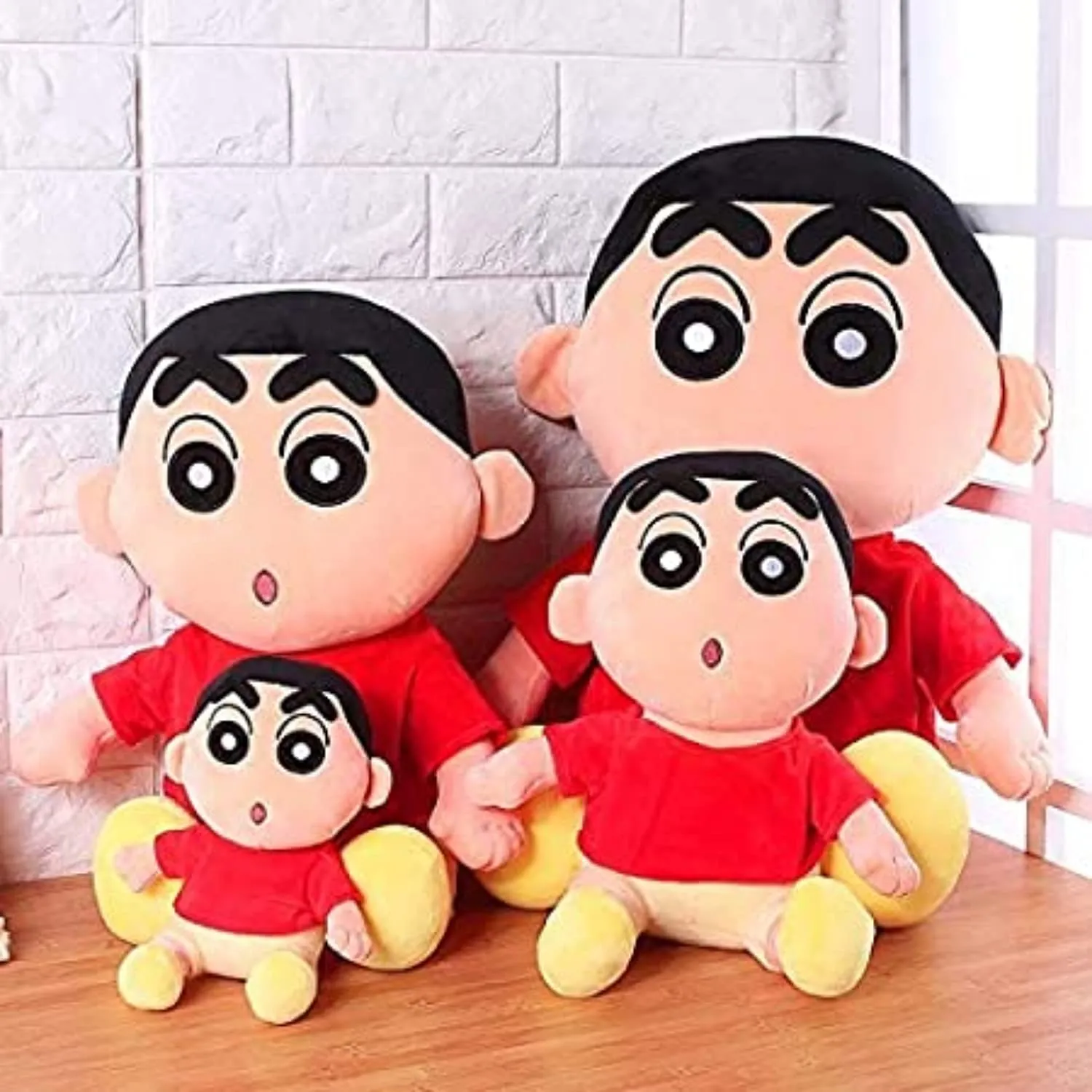 HUG 'n' FEEL SOFT TOYS Shinchan Soft Toys, Baby Toys, Soft Toys for Kids, Soft Toy, Soft Toy for Girls, Soft Toys for Baby Girl, Birthday Gift for Girls, Birthday Gift for Girls, Gift Items, (32 cm)