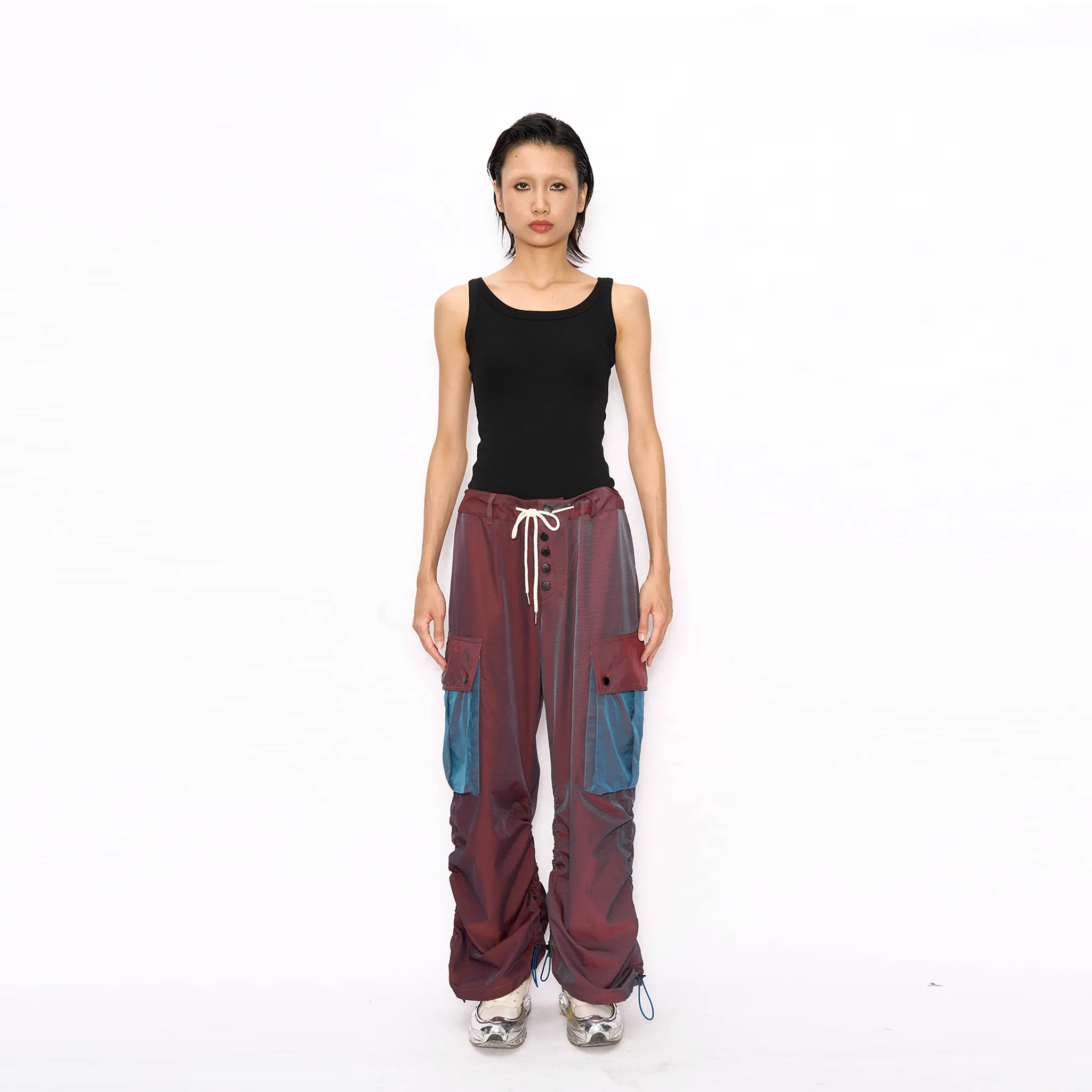 Iridescent Cargo Pants