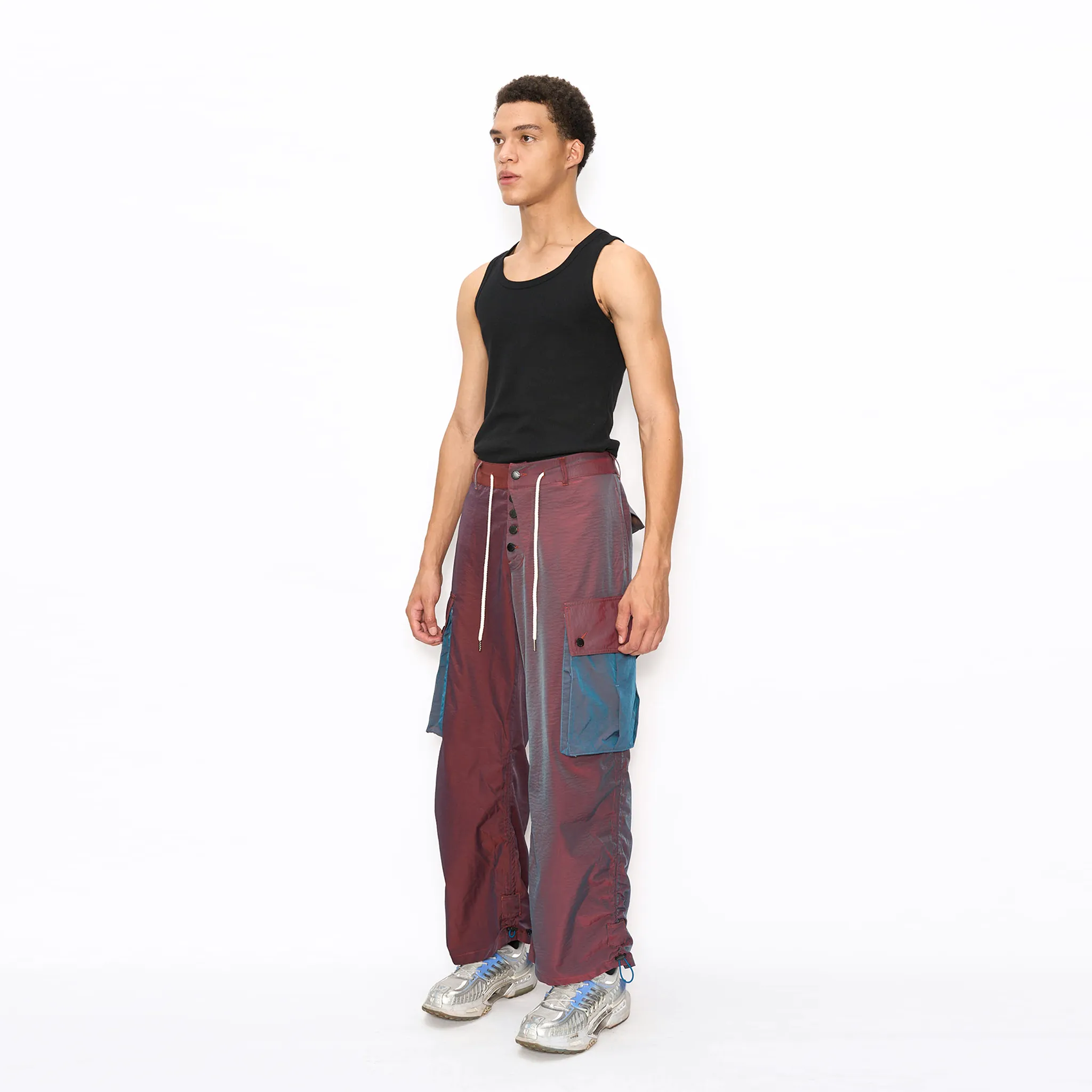 Iridescent Cargo Pants