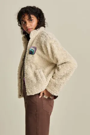 JACKET - Teddy Ecru