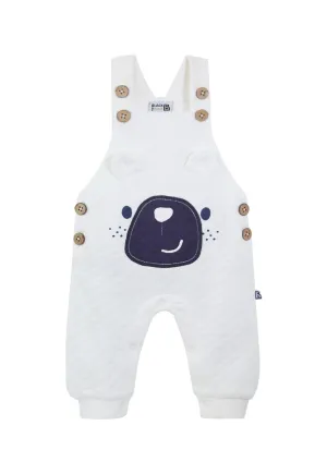 Jardinera Teddy Recién Nacido Crudo Black and Blue