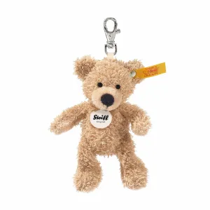 Keyring Fynn Teddy bear, beige, 5 Inches