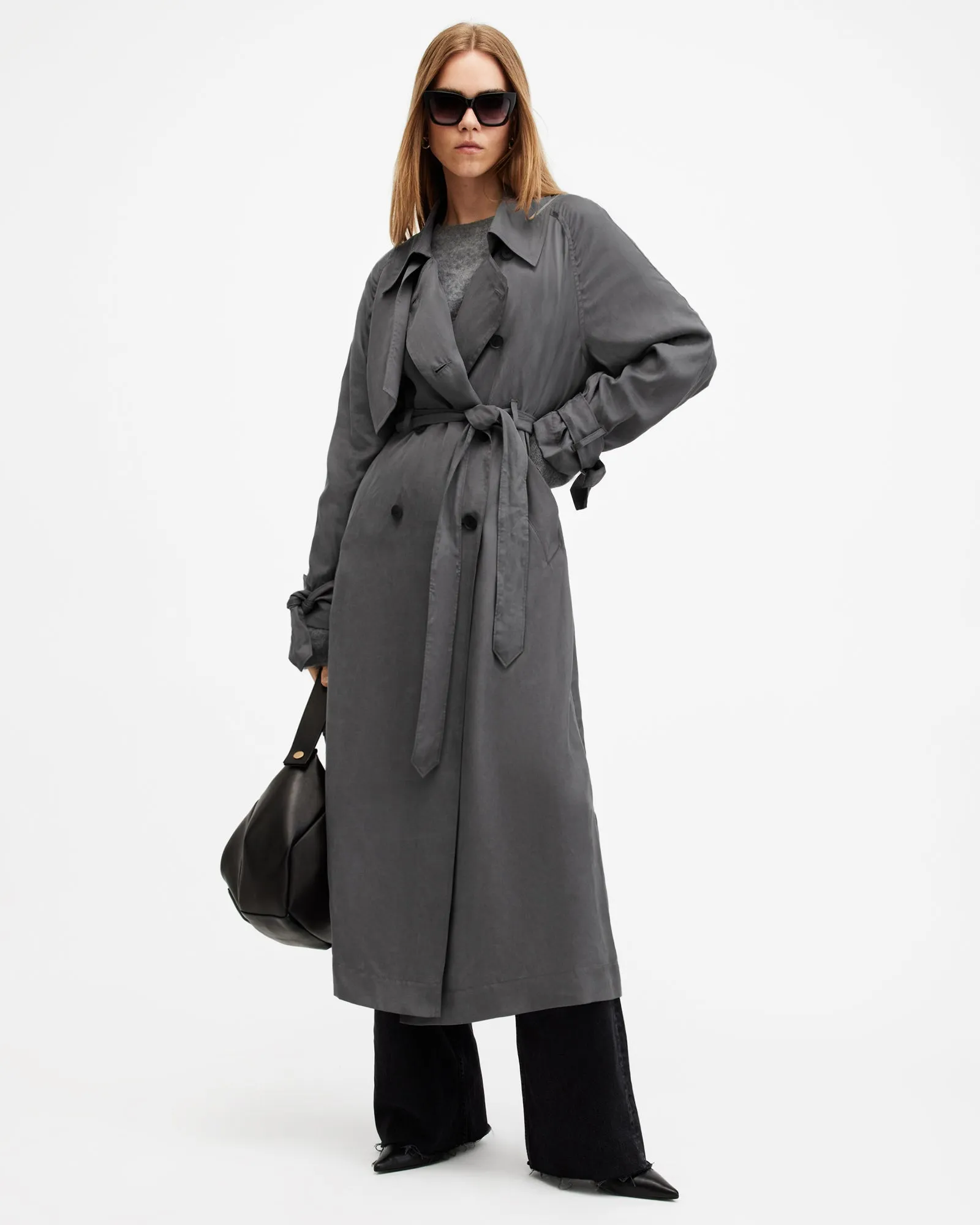 Koko Longline Oversized Trench Coat