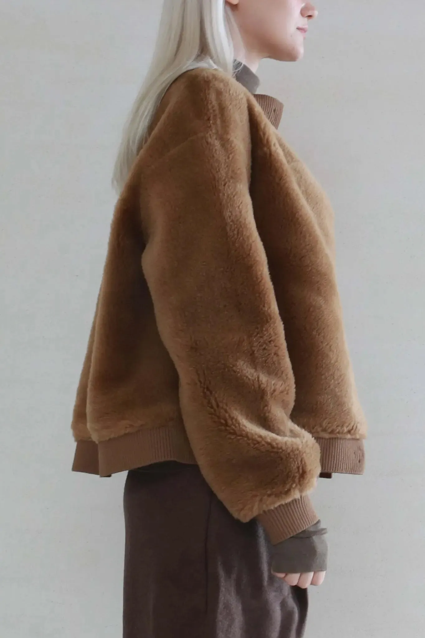 Lamb Shearling Teddy Jacket