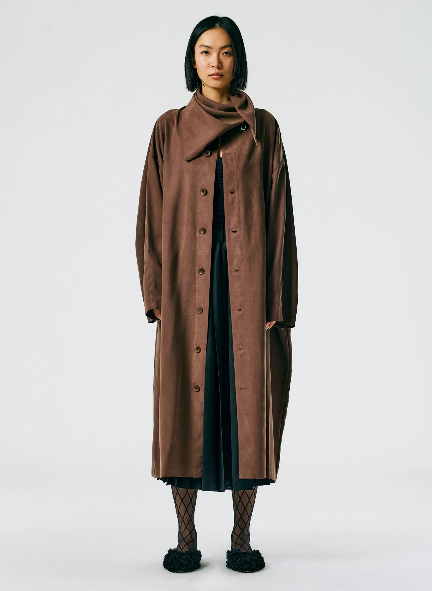 Lancaster Lyocell Oversized Fluid Labcoat