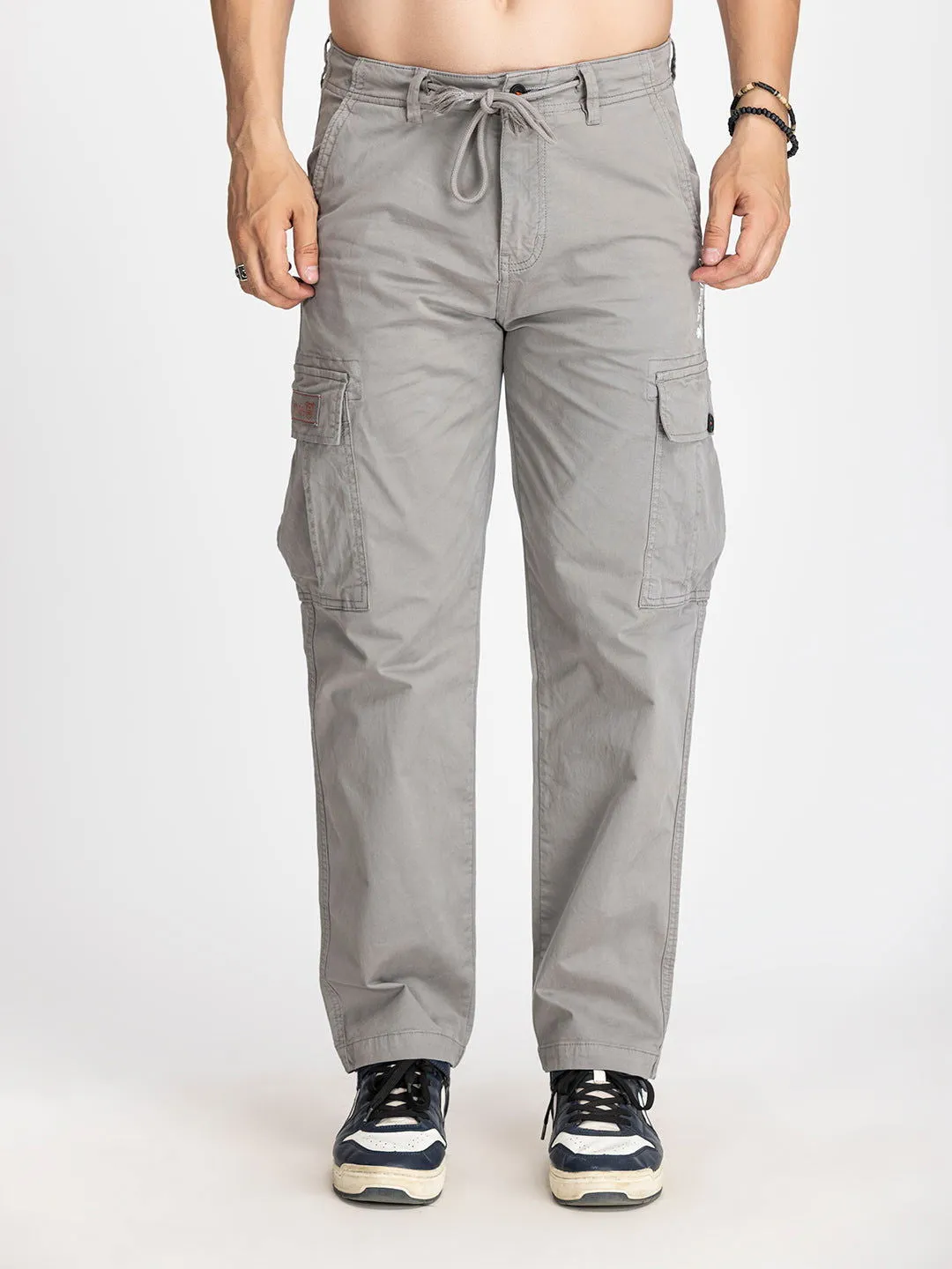 LIGHT GREY COTTON UNIVERSE CARGO