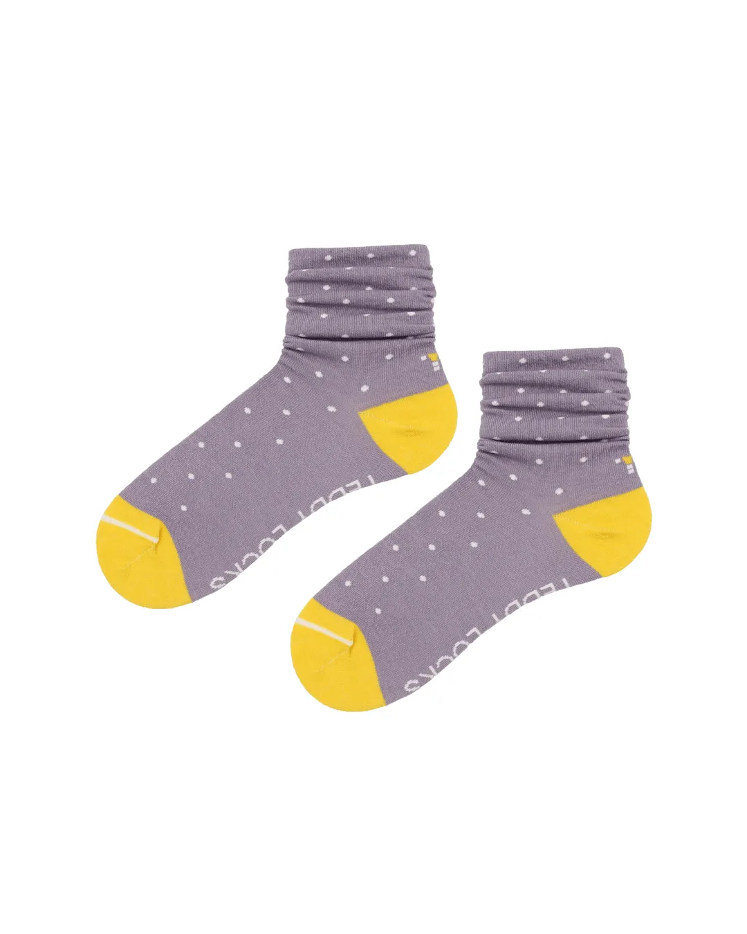Lilac Polka Dot Slouch - S-M