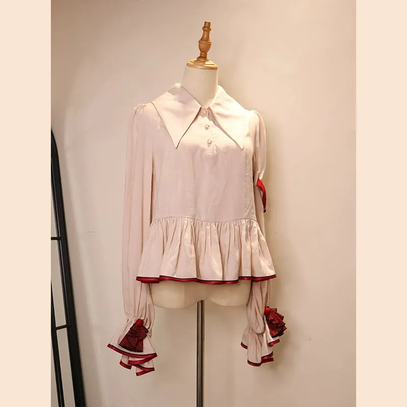 LizBird~Natural Philosophy~Ouji Lolita Shorts Suit Prince Shirt Bloomers Set