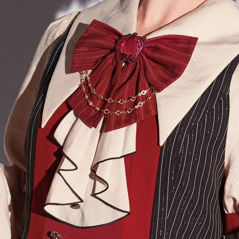 LizBird~Natural Philosophy~Ouji Lolita Shorts Suit Prince Shirt Bloomers Set