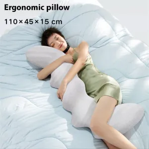 LovelyRLovely Leg-supporting Ergonomic Bed Long Pillow
