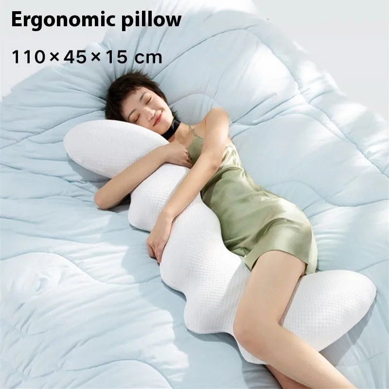 LovelyRLovely Leg-supporting Ergonomic Bed Long Pillow