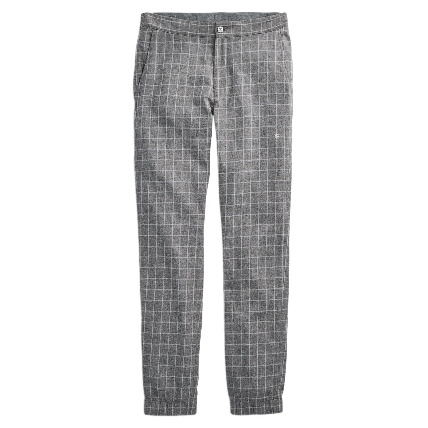 MACK WELDON -  "SUNDAY LOUNGE PANT" in Grey Windowpane