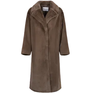 Maria Coat - Mole Brown