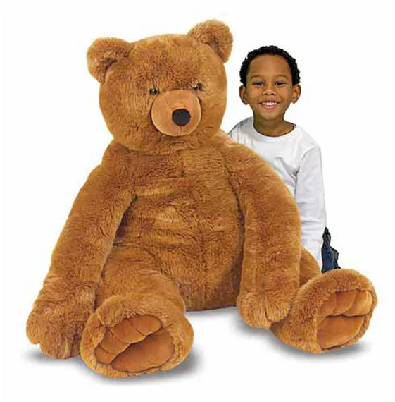 Melissa and Doug - Jumbo Giant Brown Teddy Bear Ages 6  Item # 2138
