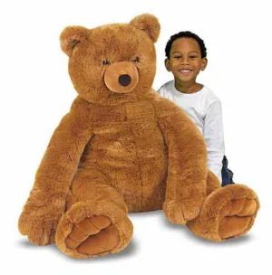 Melissa and Doug - Jumbo Giant Brown Teddy Bear Ages 6  Item # 2138