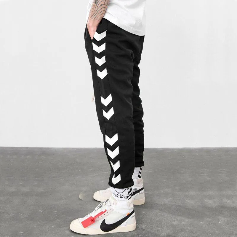 Men's Printed Sweatpants With Elastic Waist