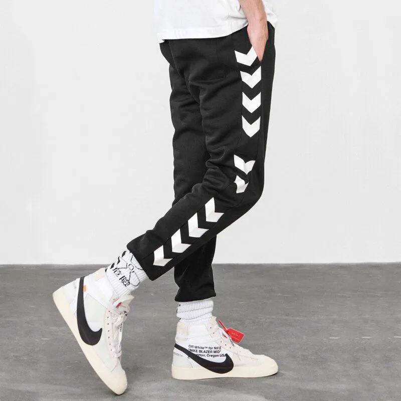 Men's Printed Sweatpants With Elastic Waist