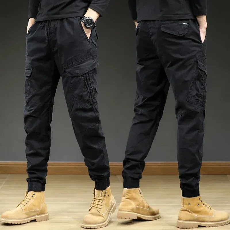 Men's Slim-Fit Multi-Pocket Cargo Pants | Perfect for All Seasons