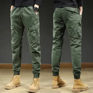 Men's Slim-Fit Multi-Pocket Cargo Pants | Perfect for All Seasons