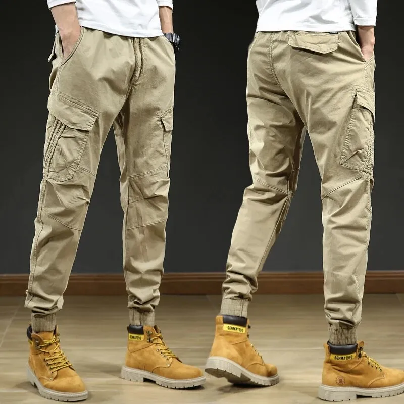 Men's Slim-Fit Multi-Pocket Cargo Pants | Perfect for All Seasons