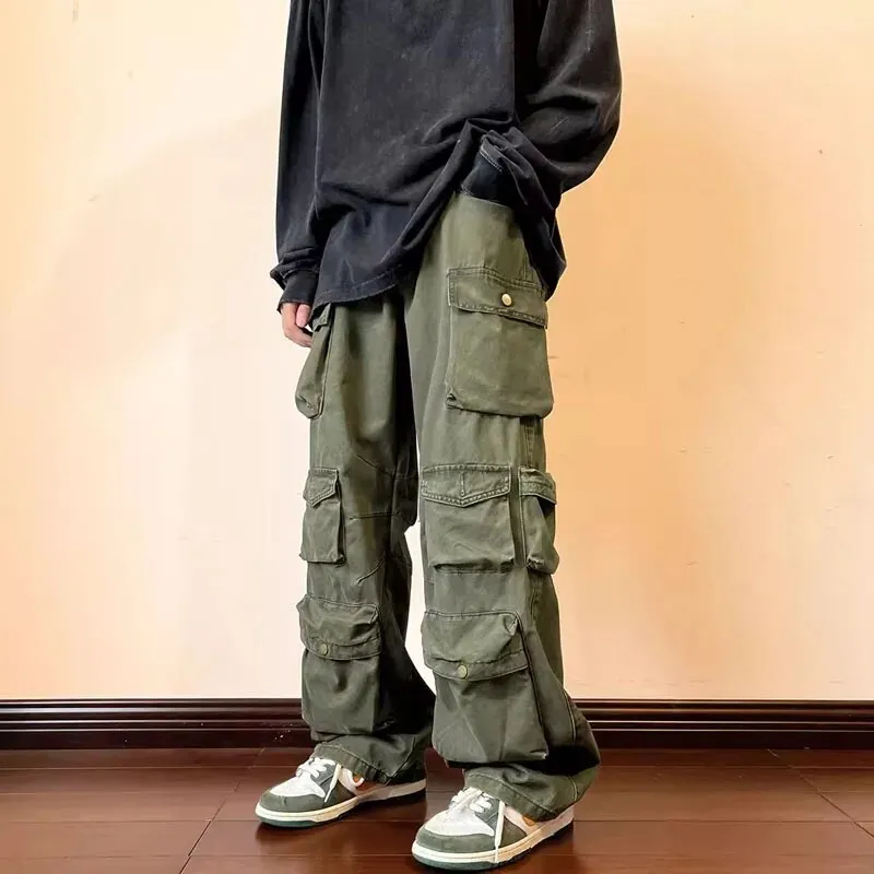 Men's Vintage Loose Fit Cargo Pants | Perfect for All Seasons Everyday Wear