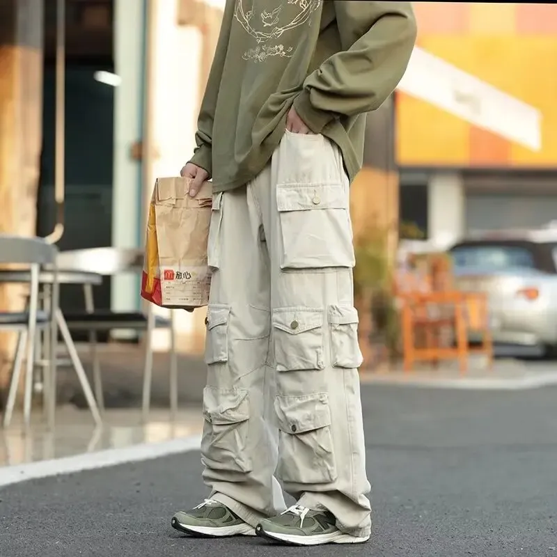 Men's Vintage Loose Fit Cargo Pants | Perfect for All Seasons Everyday Wear