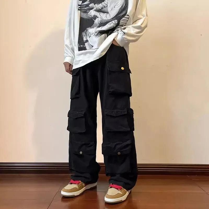Men's Vintage Loose Fit Cargo Pants | Perfect for All Seasons Everyday Wear