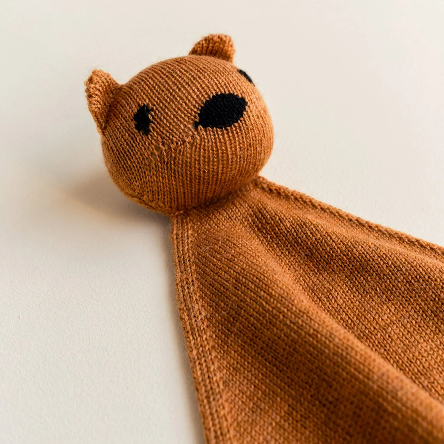 Merino Wool Tokki Teddy Comforter - Rust