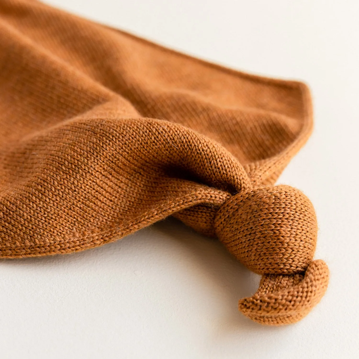 Merino Wool Tokki Teddy Comforter - Rust