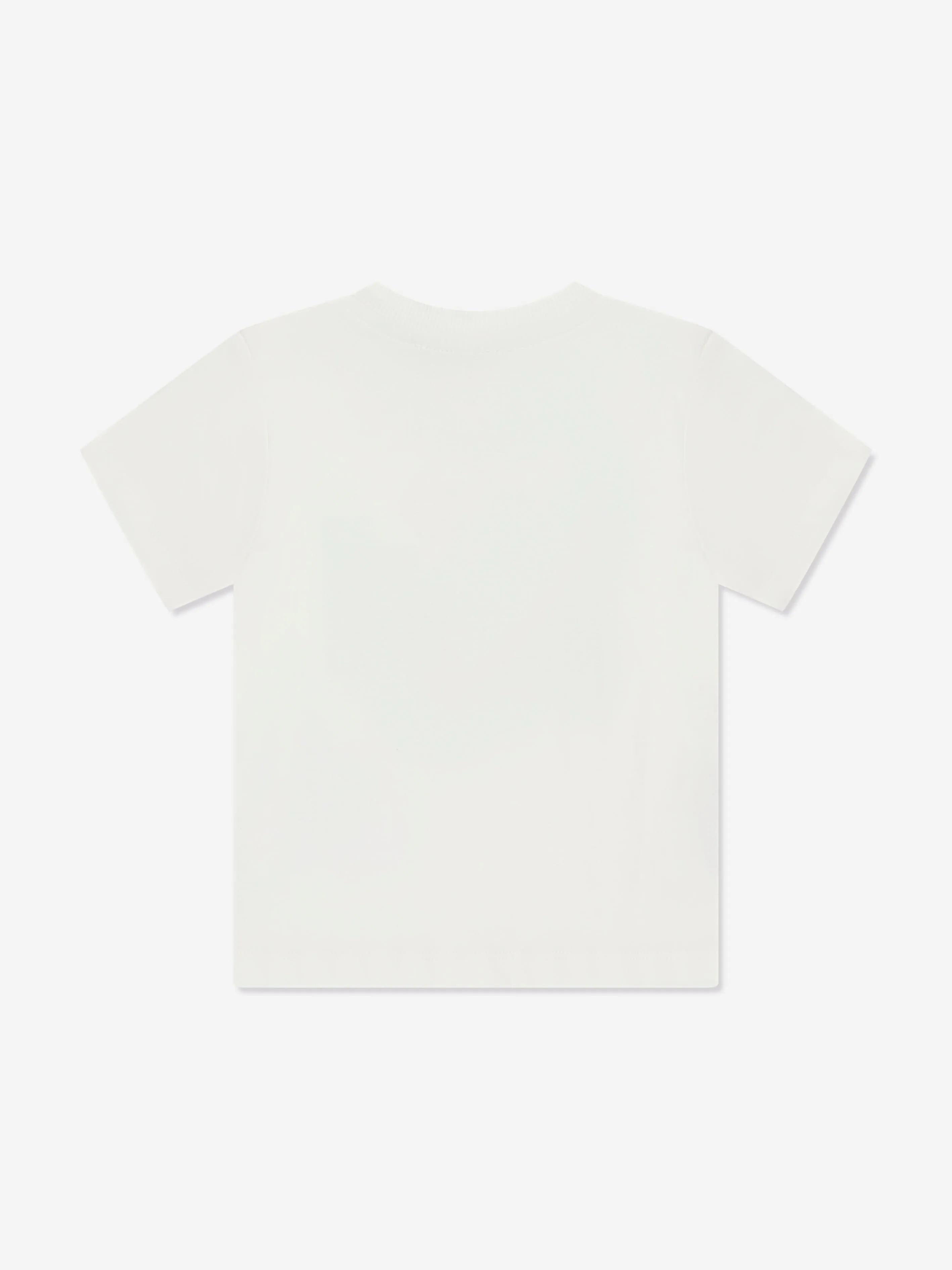 Moschino Baby Logo T-Shjirt in Ivory