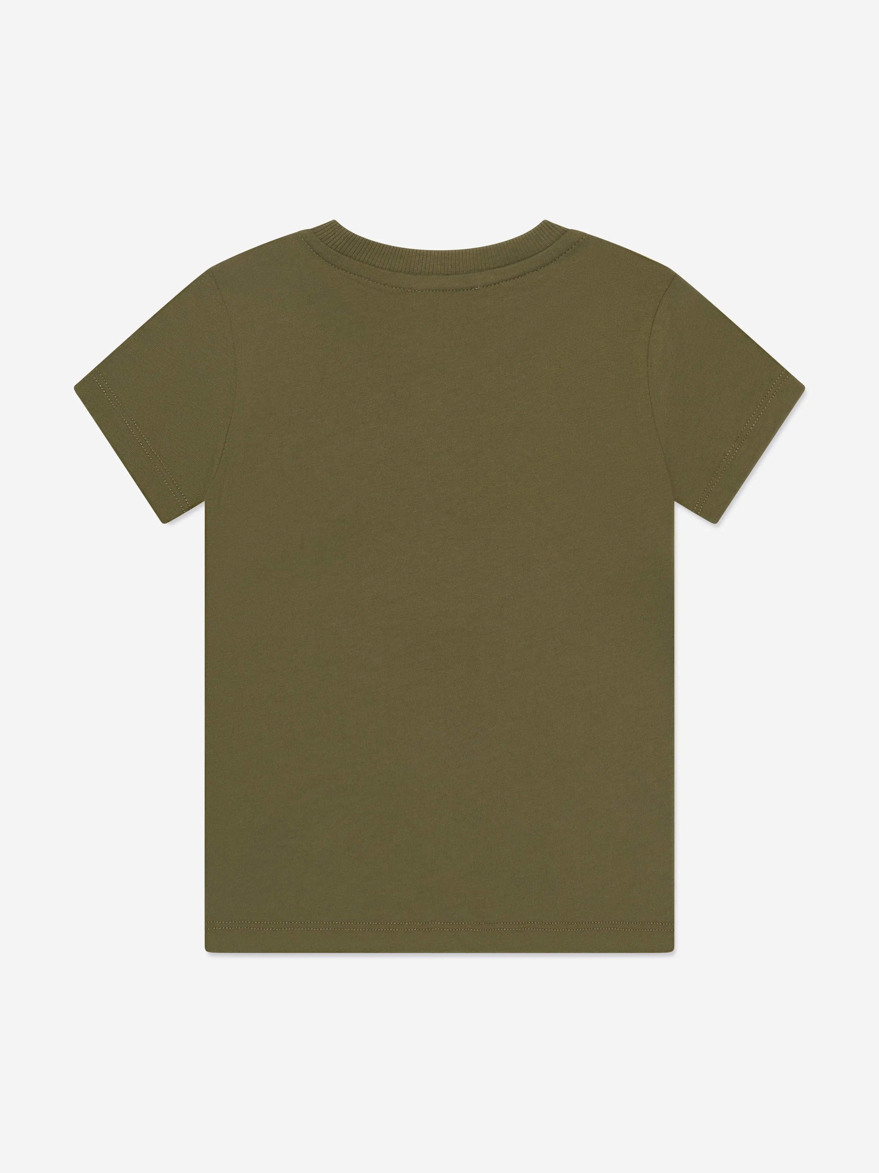 Moschino Boys Teddy Logo T-Shirt in Green