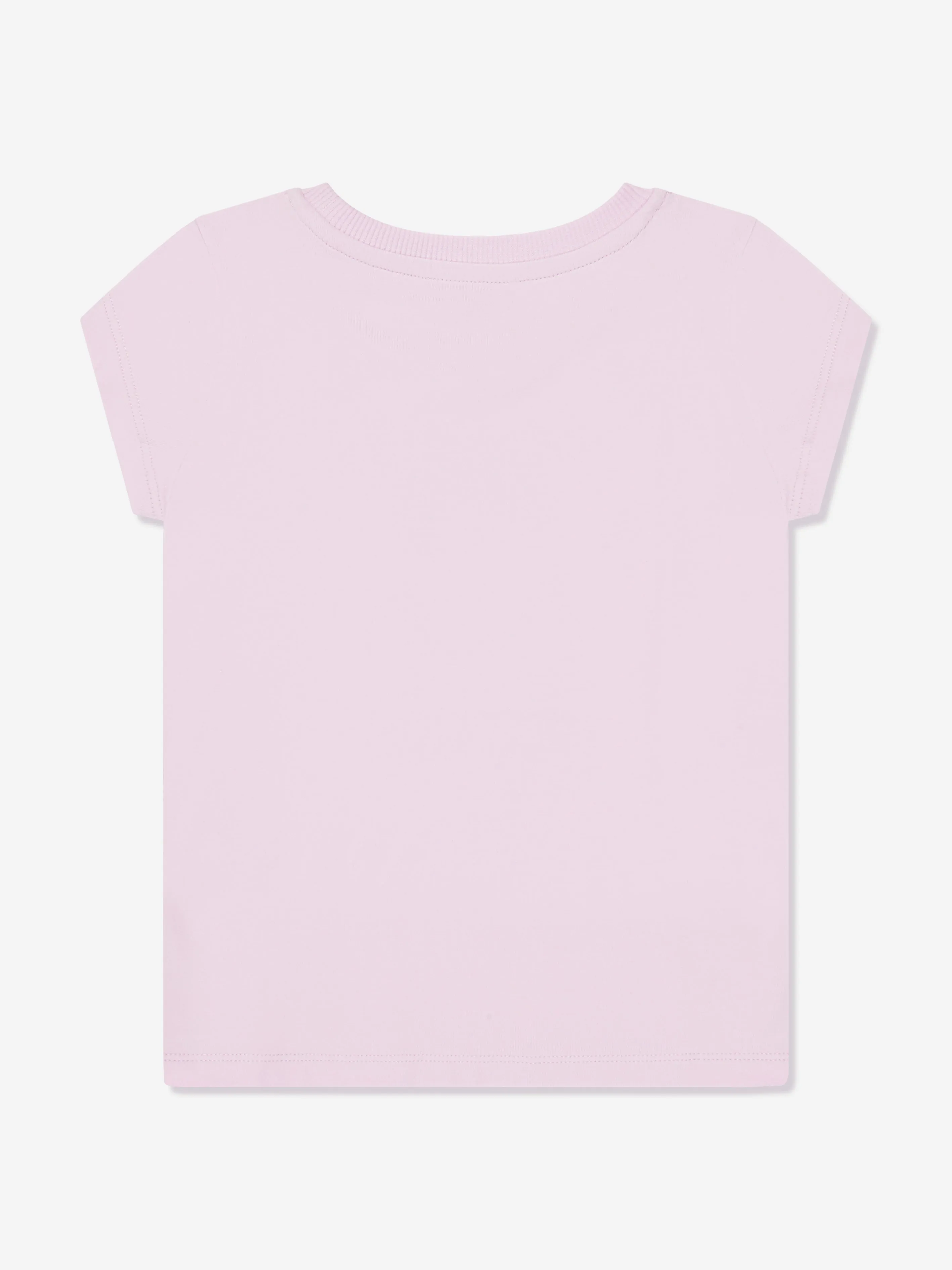 Moschino Girls Teddy Bear T-Shirt in Pink