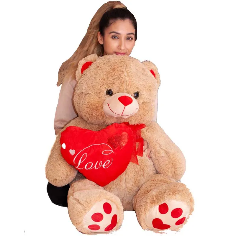 Mr. Cuddles 4 ft Color Brown